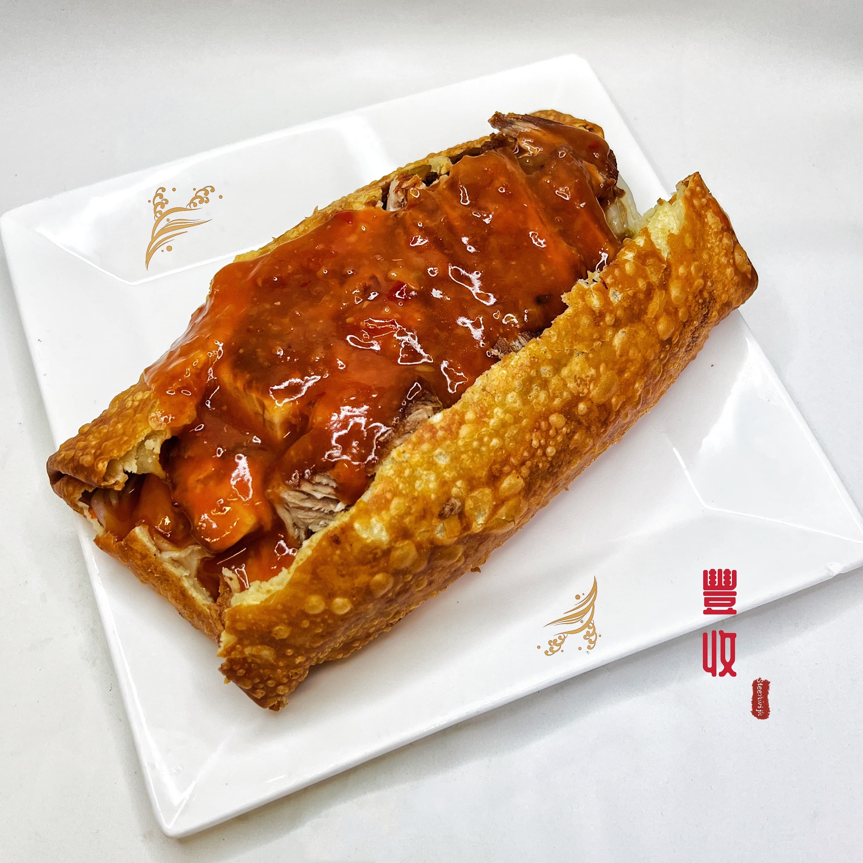 Loempia met Babi Pangang