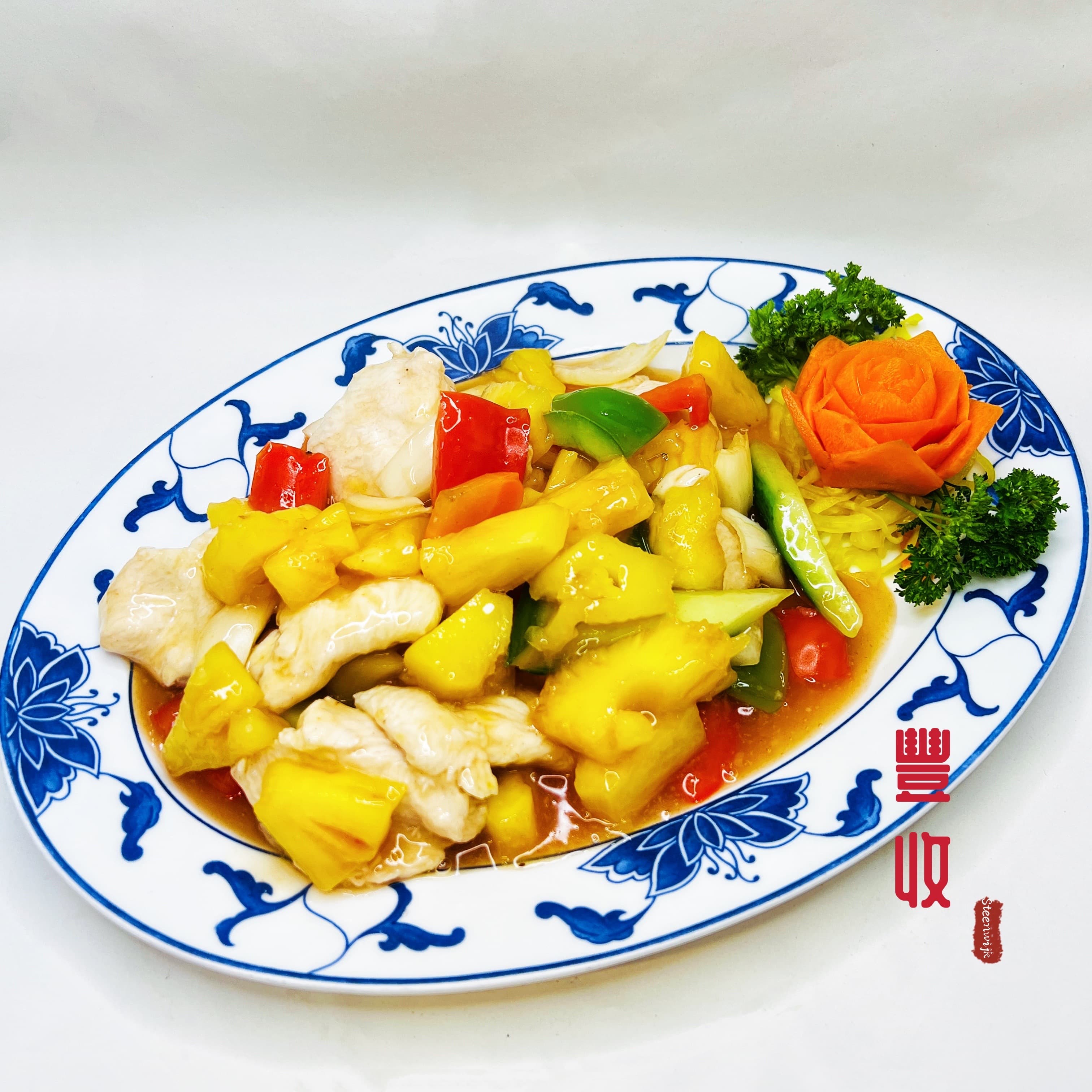 Kipfilet met ananas