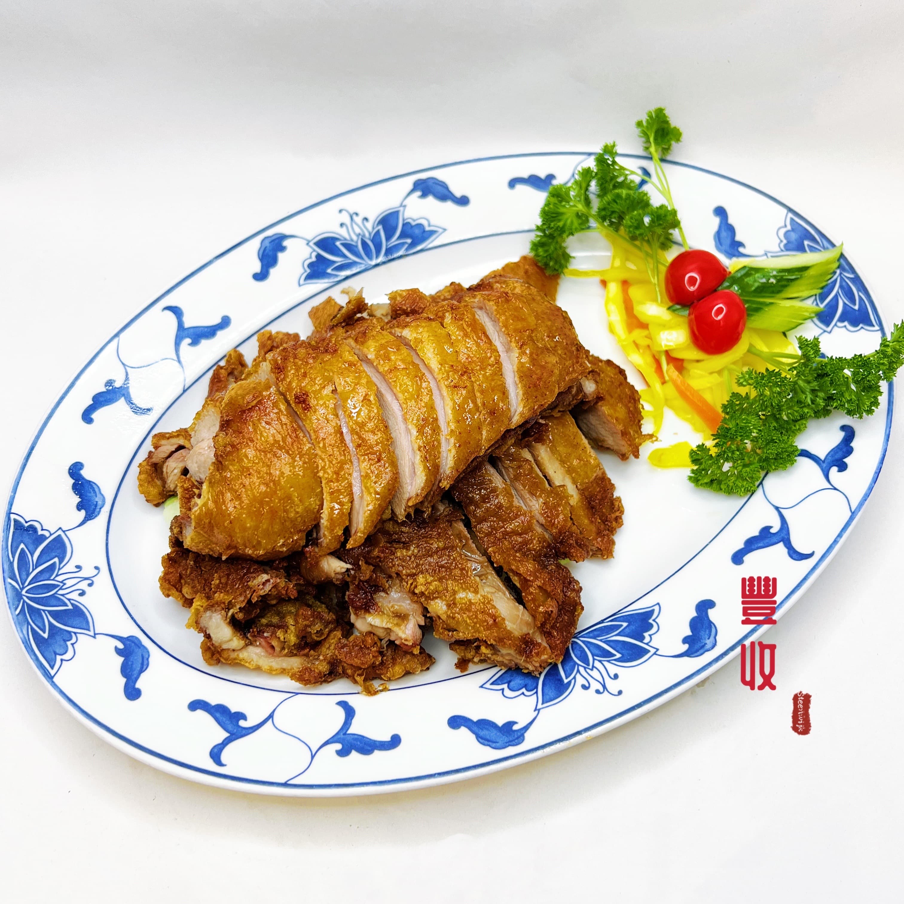 Peking Eend met Chinese champignonssaus